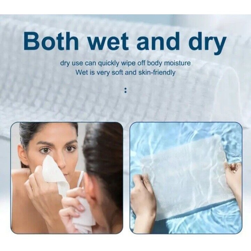 1 BOX (40 Count)-(Disposable)-(Facial Cleansing Cloths)-(XLarge)-(New)-$15.00 - Picture 3 of 7